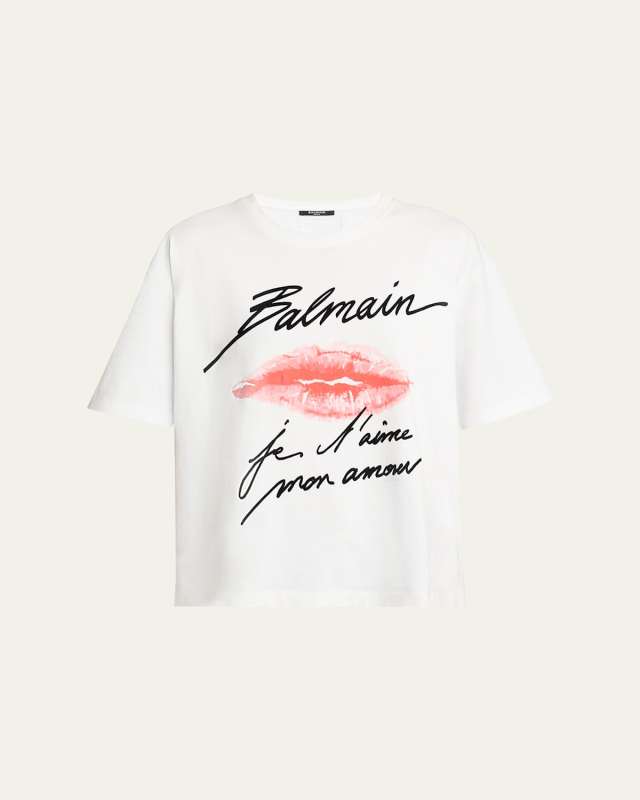 Lip Print Logo T-Shirt